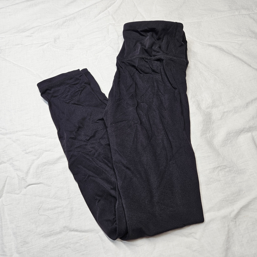 Black Slim Fit Leggings with Elastic Waistband